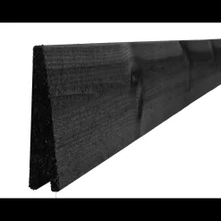 Frøslev træ Træhegn^Systemhegn startsæt sortmalet 180 cm