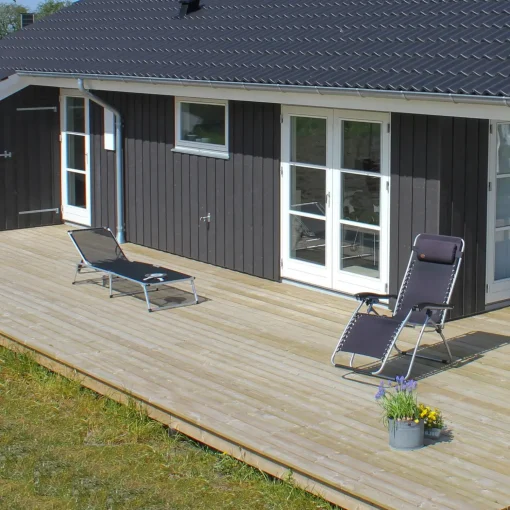 New Terrassebrædder GDS glat fyr trykimprægneret 32 x 125 mm L - 480 cm