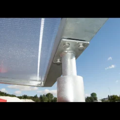 Pergolaer Og Markiser^Terrasseoverdækning medium runde stolper 3,075 x 4,16 m - inkl. tagplader