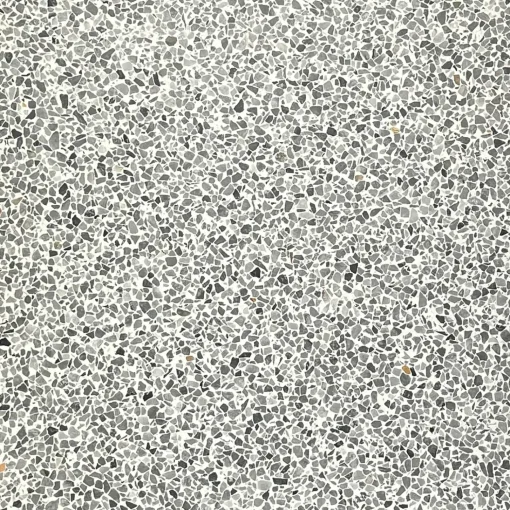 Granit.dk Terrazzo flise reykjavik slebet overflade uden fas 40x40x1,5 cm