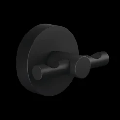 Badeværelsestilbehør^Tesa badekåbekrog moon sort