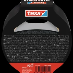 Tesa Tape^Ultra Power Extreme reparationstape 10 m x 50 mm sort