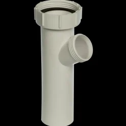 Hot Tilslutningsrør t/vask m/slangestuds 1 1/2"x540 mm hvid