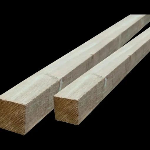 Stolper Og Hegnspæle|Tømmer^Tømmer ru stolper trykimprægneret 75 x 75 mm x 2,1 m