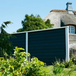 Frøslev træ Tilbehør Til Hegn^Topprofil brædt sortmalet 50x125 mm x 3,9 m