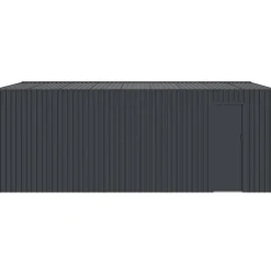 Outlet Torben redskabsskur 20,5 m², stål, mørkegrå