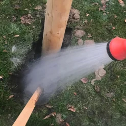 Tørrestativer^Tørrestativ trykimpr. komplet m/20 m plastbelagt wire