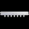 6-vejs signal fordeler for f-connector metal