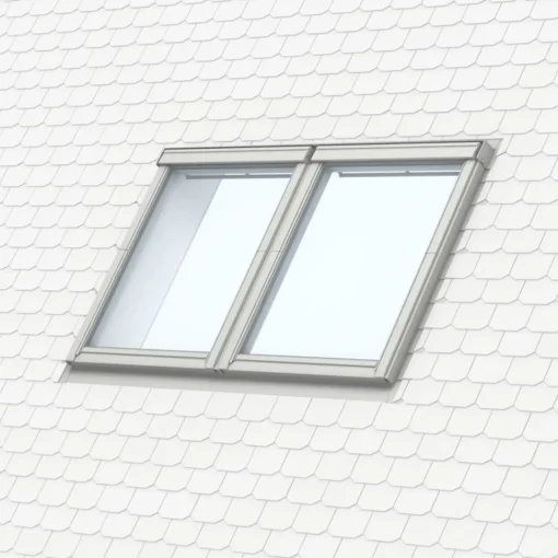 Hot Velux EBL MK04 tvillingeinddækning til fladt tag 78x98 cm