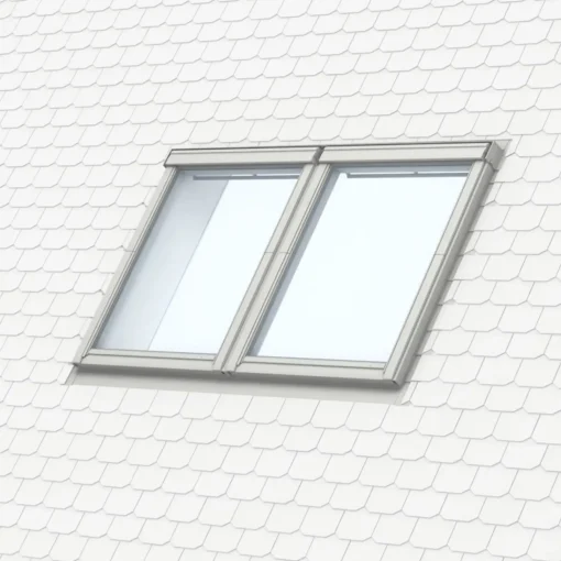 Hot Velux EBL MK04 tvillingeinddækning til fladt tag 78x98 cm