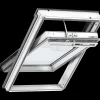 Velux Vinduer^GGL MK04 206821 fjernbetjent vippevindue 3-lags, hvidmalet fyrretræ 78x98 cm