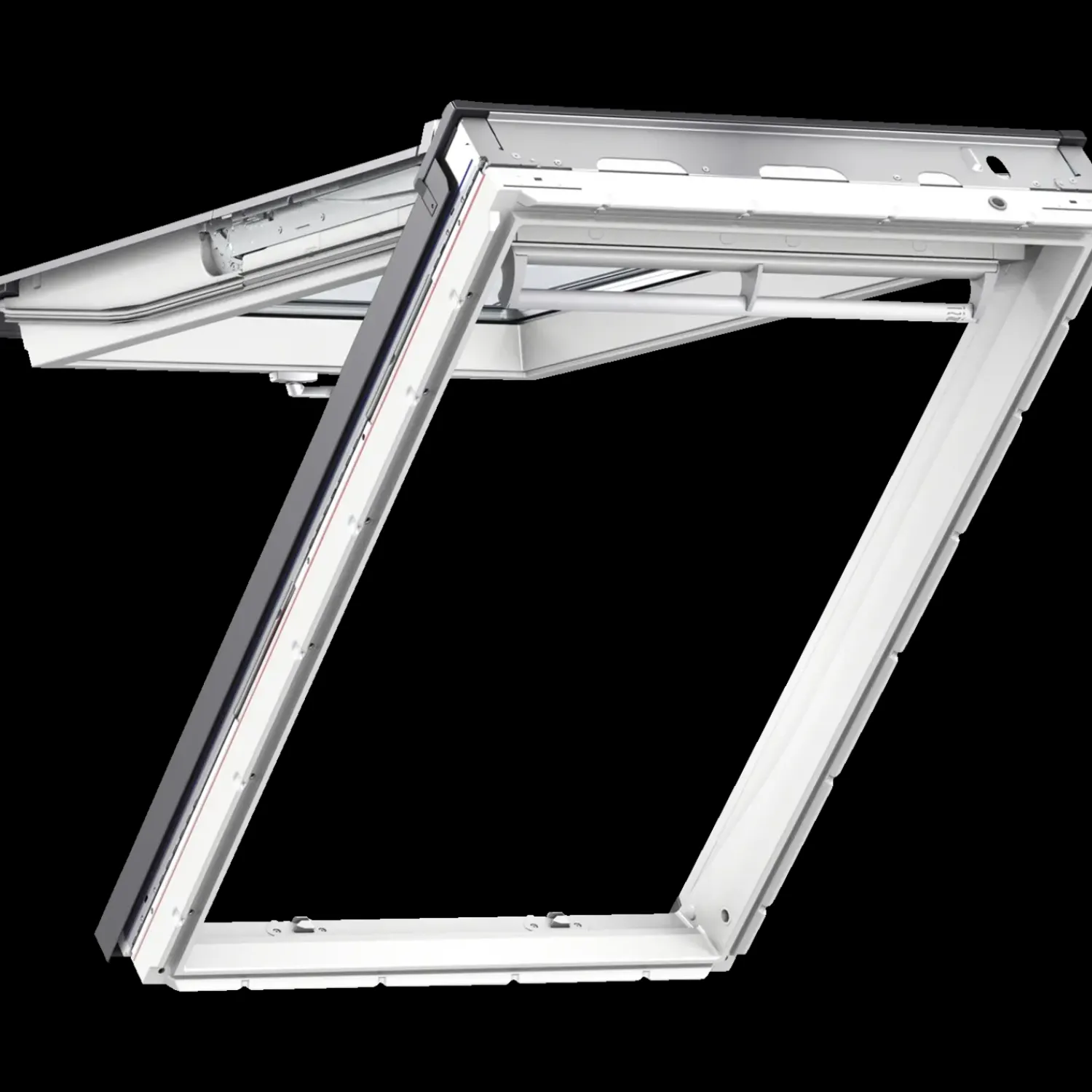 Outlet Velux GPU MK06 0066 tophængt 3-lagssuperlavenergi polyuretan vindue hvid 78x118 cm