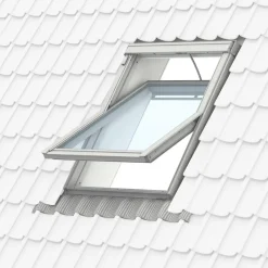 Vinduer^Velux INTEGRA® GGL MK08 206621 fjernbetjent vippevindue superlavenergi hvidmalet 78x140 cm