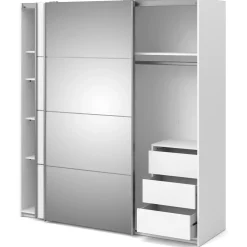 Tvilum Garderobe|Tilbehør Til Kontor Og Værksted^Verona skuffeindsats m/3 skuffer hvid