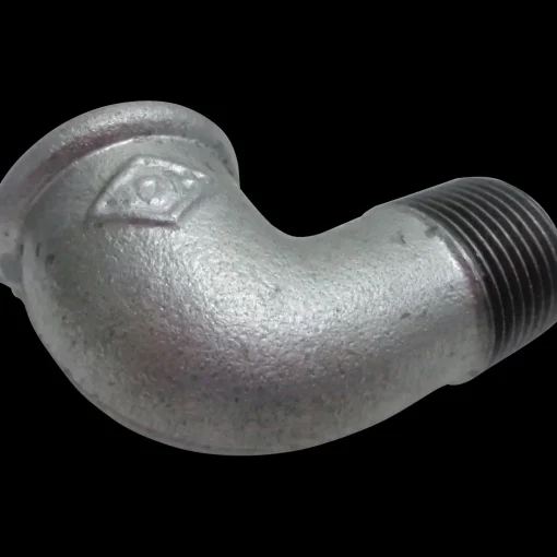 Vvs-Fittings Og Rør^Vinkel 3/4" nr. 92 galv.