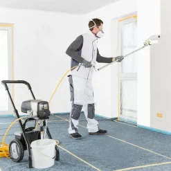 Hot Wagner PowerPainter 90 Extra malersprøjte - Spraypack på vogn