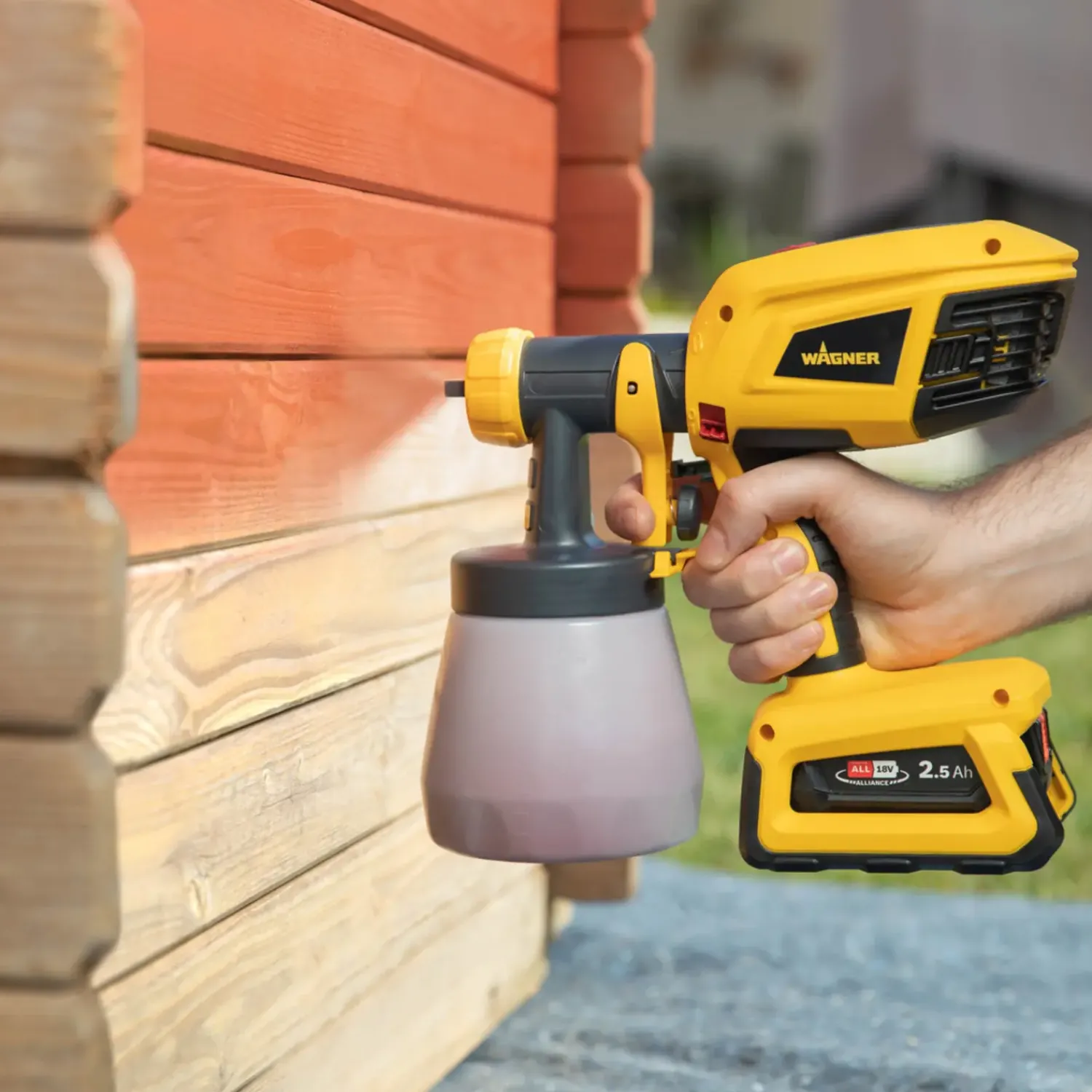 Discount Wagner W600 Universal Sprayer Flexio akku malersprøjte - solo