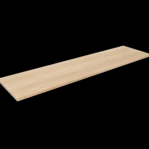 Discount Wallmann bambus limtræshylde ubehandlet 18x300x800 mm