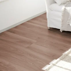 Online Wallmann Organic silent hybridgulv lys brun eg 245x2003x9 mm