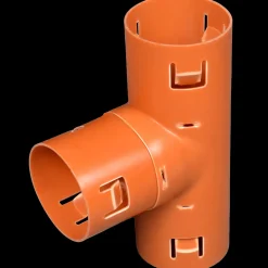 Kloakrør^Wavin drængrenrør 65x65 mm 90 °