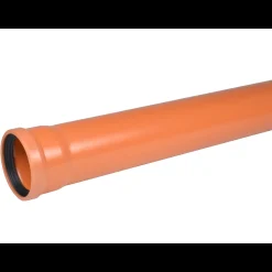 Wavin Kloakrør^kloakrør PVC-ML rød 160x1000 mm