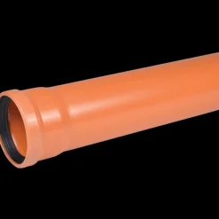 Clearance Wavin kloakrør PVC-ML rød 110x1000 mm
