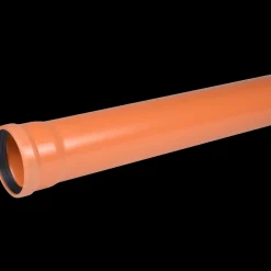 New Wavin kloakrør PVC-ML rød 110x500 mm