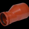 Outlet Wavin Wafix kloakrør PP rød reduktion 160/110 mm