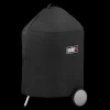 Weber Grillovertræk^Premium grillbetræk sort, Ø57 cm