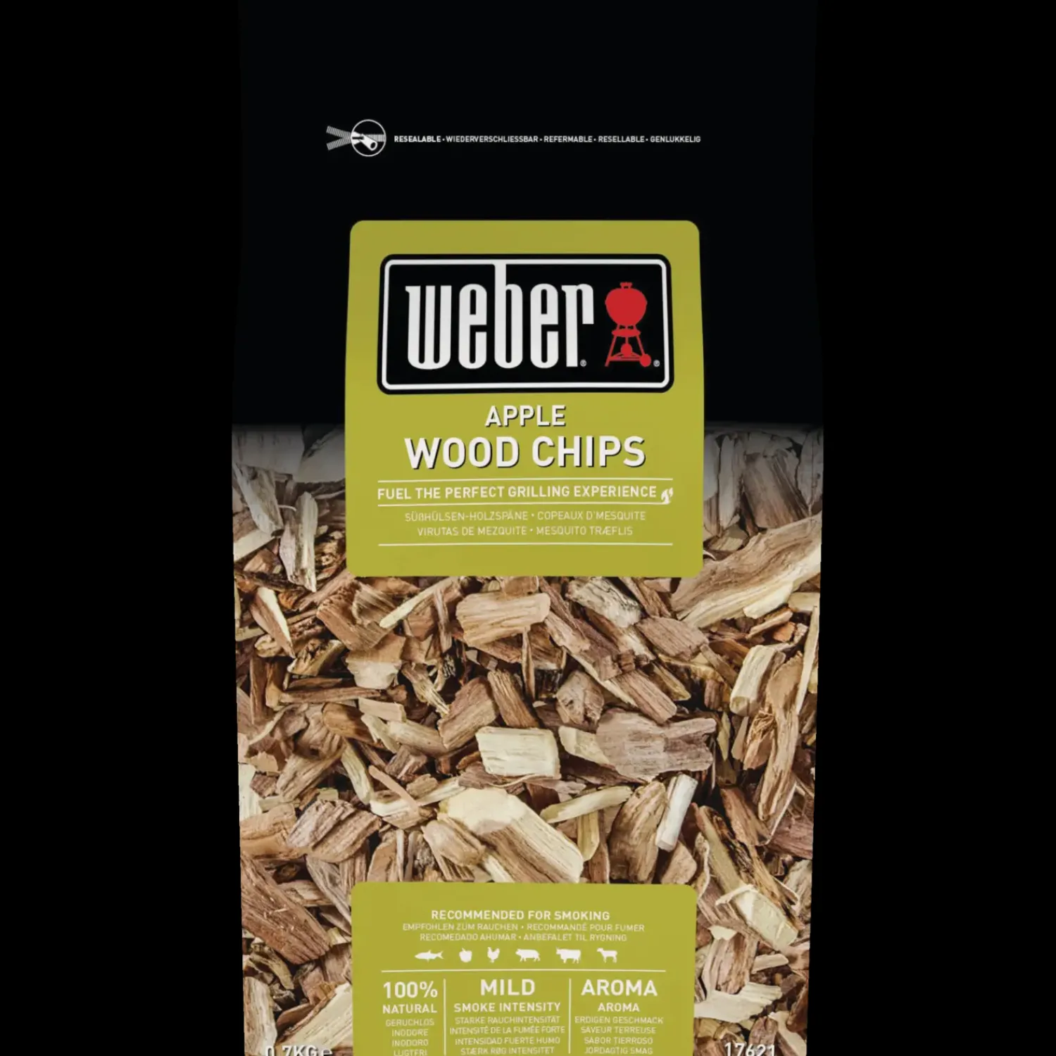 Weber røgflis æble 0,7 kg