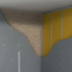 Sale wedi armeringsbånd, 125 mm x 25 m, selvklæbende