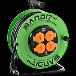 Outlet Wexim Bandit Smart kabeltromle med jord 25 m