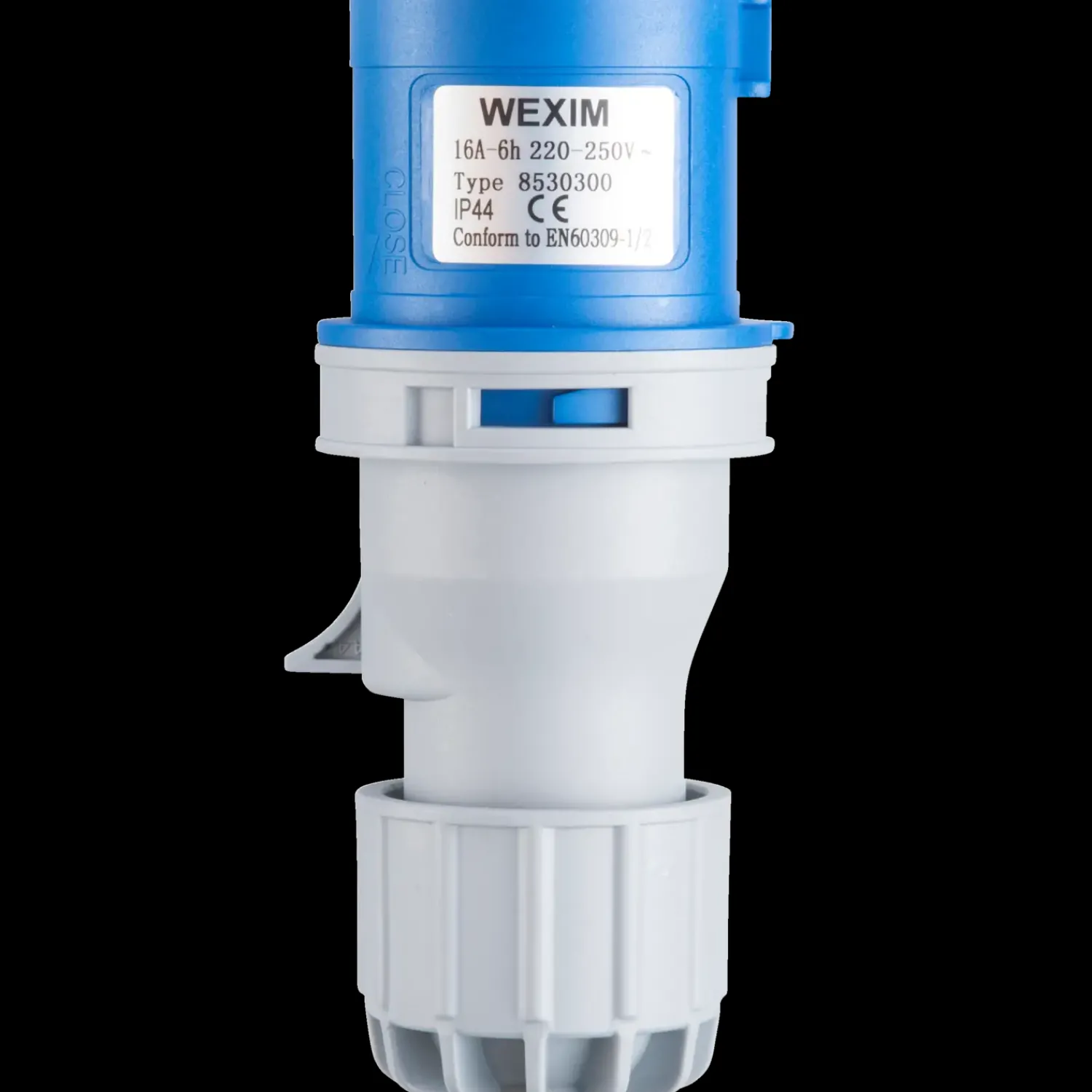 Wexim Stikkontakter Og Afbrydere^CEE stikprop 3-pol 16A 230V blå