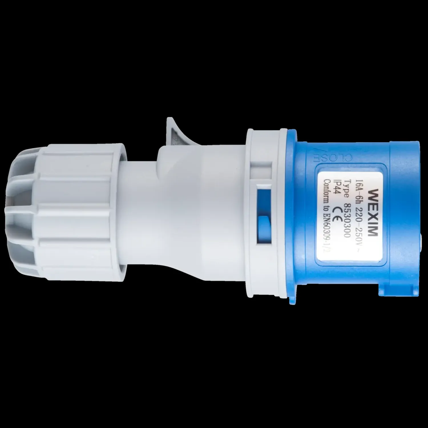 Wexim Stikkontakter Og Afbrydere^CEE stikprop 3-pol 16A 230V blå