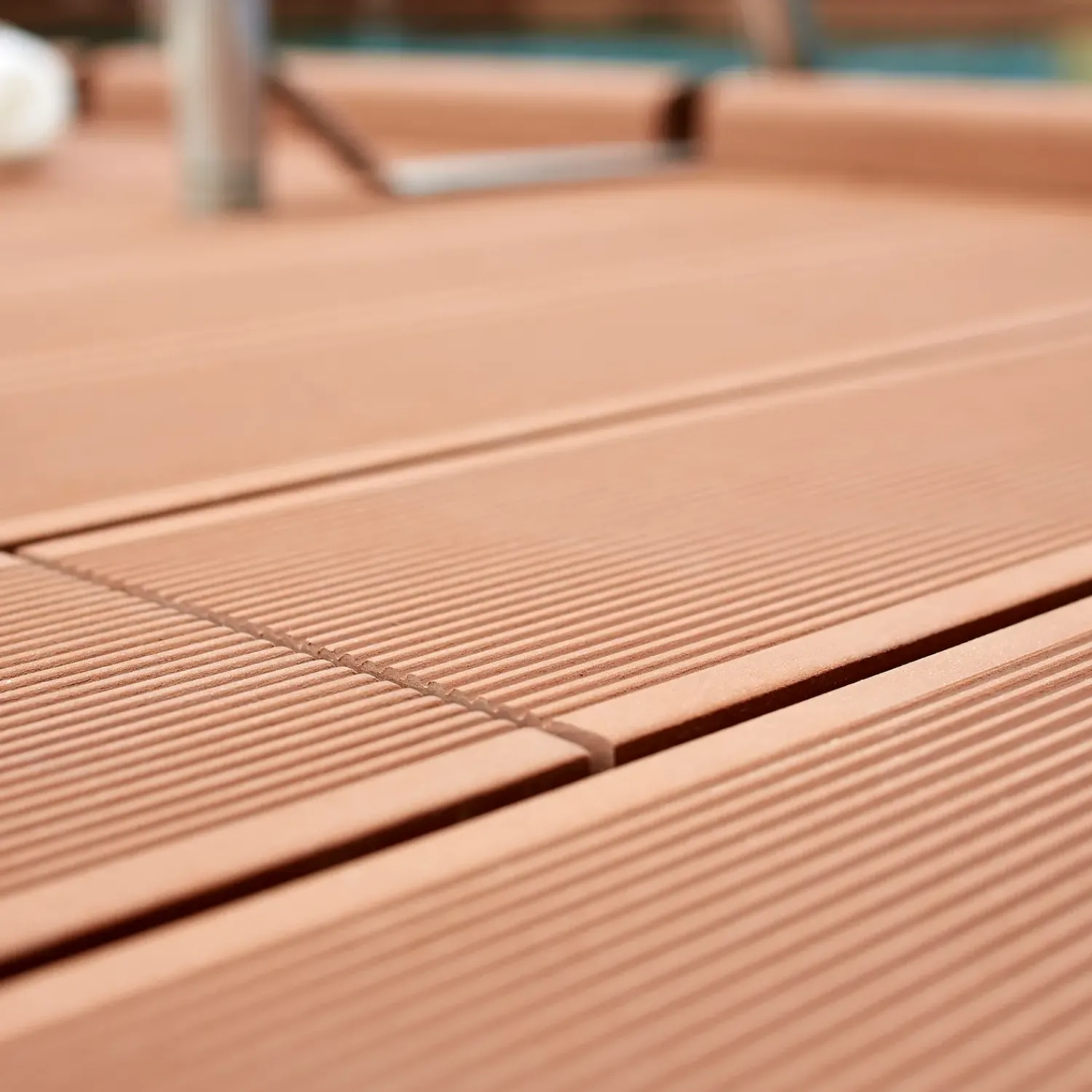 Outlet Wimex Fur Classic terrassebræt rød, 23 x 146 mm x 3,6 m