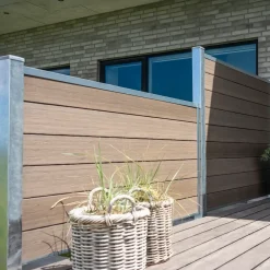 Komposithegn^Wimex Livø Prime komposithegn MatBrun 90 cm