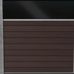 Komposithegn^Wimex Livø Prime komposithegn m. glas MatUmber 140 cm