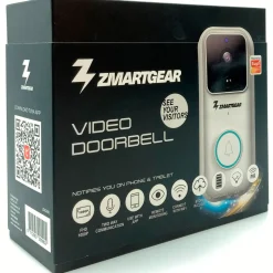 Clearance Zmartgear video dørklokke hvid