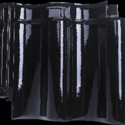 V. Meyer Zwilling dobbelt vingefalstagsten sort glaseret